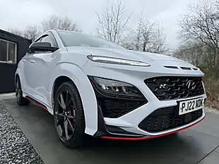 Used 2022 Hyundai Kona N Blue - Interior and Exterior details 13