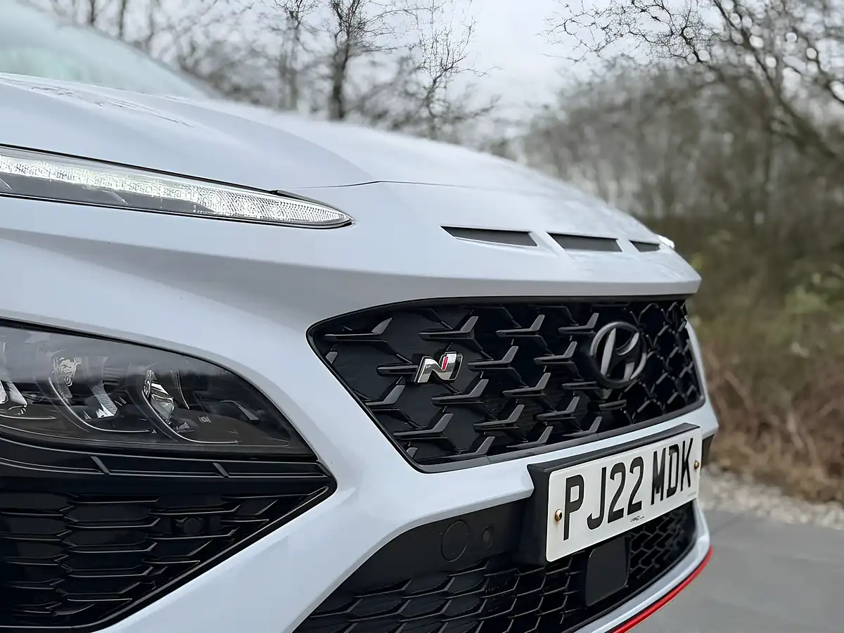 Used 2022 Hyundai Kona N Blue - Interior and Exterior details 17