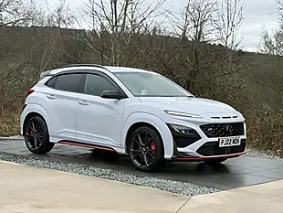 Used 2022 Hyundai Kona N Blue - Interior and Exterior details 19