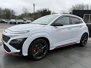 Used 2022 Hyundai Kona N Blue - Interior and Exterior details 3