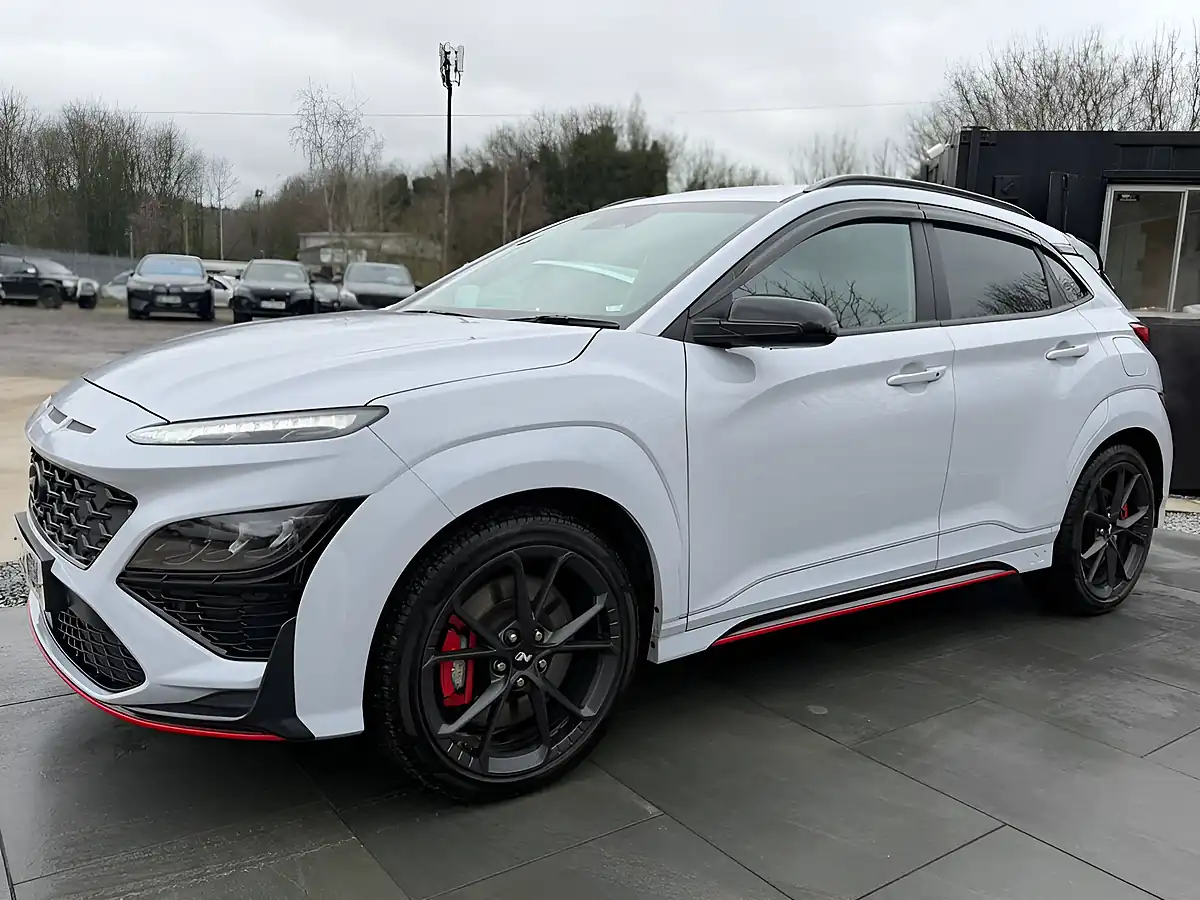 Used 2022 Hyundai Kona N Blue - Interior and Exterior details 3
