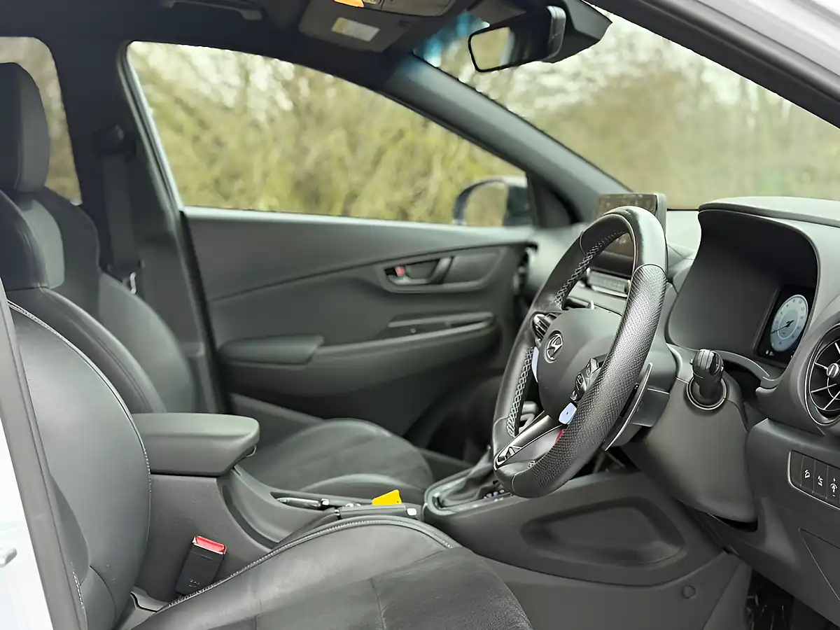 Used 2022 Hyundai Kona N Blue - Interior and Exterior details 7