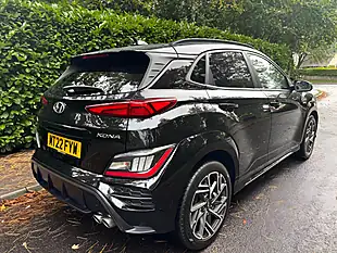 Used 2022 Hyundai Kona N Line Black - Interior and Exterior details 11