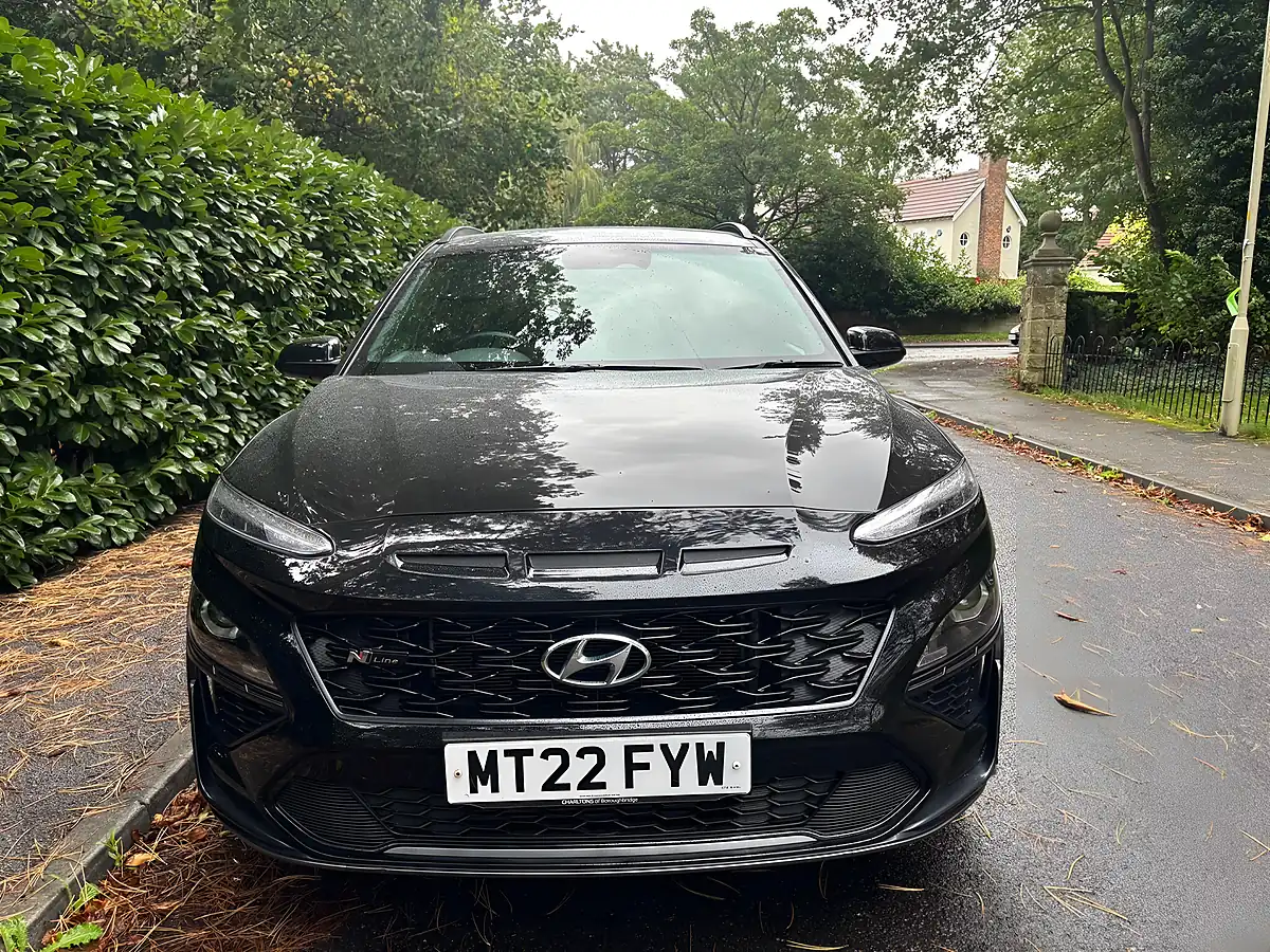 Used 2022 Hyundai Kona N Line Black - Interior and Exterior details 3