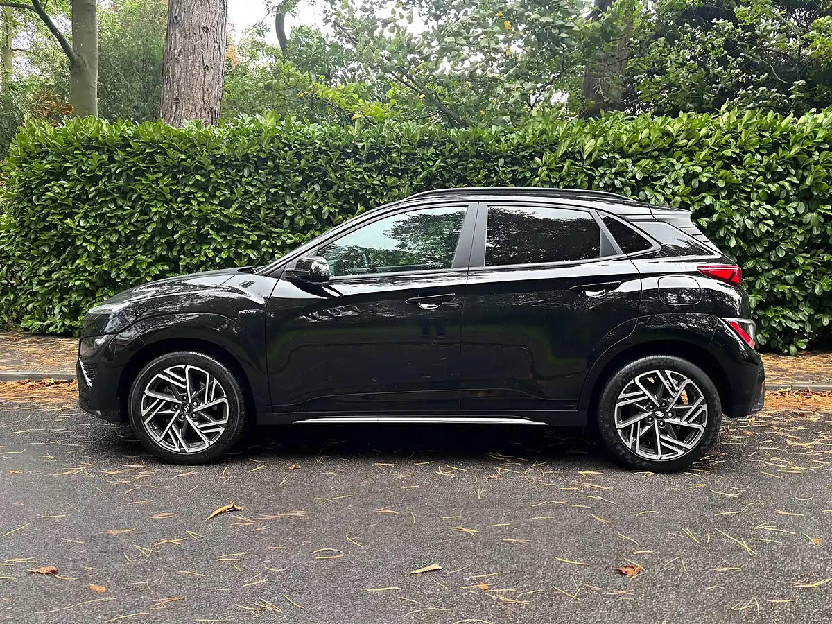 Used 2022 Hyundai Kona N Line Black - Interior and Exterior details 4