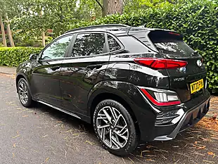 Used 2022 Hyundai Kona N Line Black - Interior and Exterior details 5