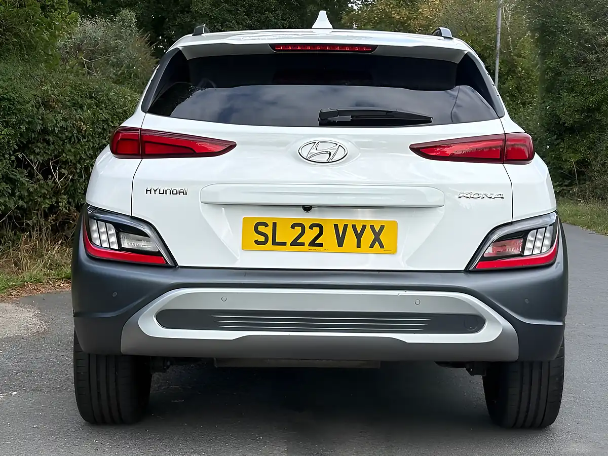 Used 2022 Hyundai Kona Premium Atlas White - Interior and Exterior details 7