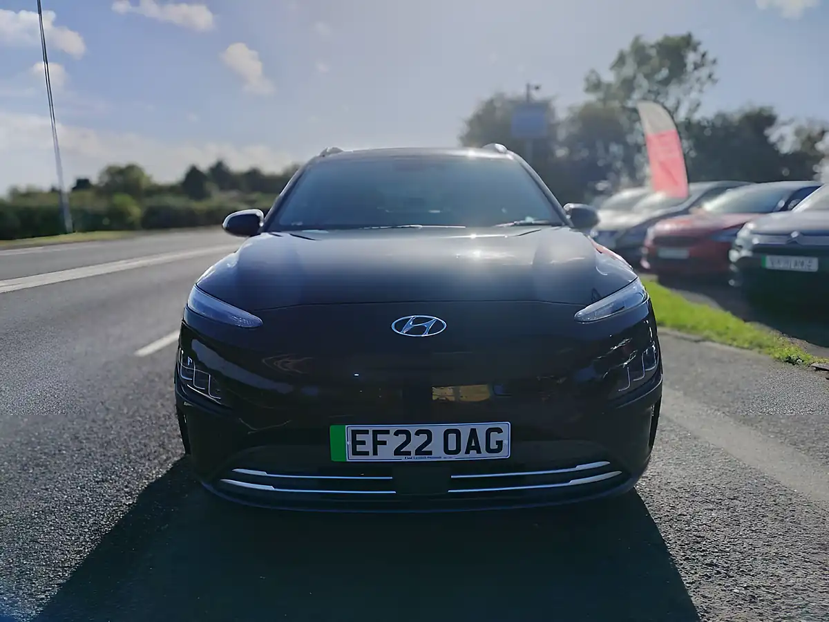 Used 2022 Hyundai Kona Premium Black - Interior and Exterior details 2