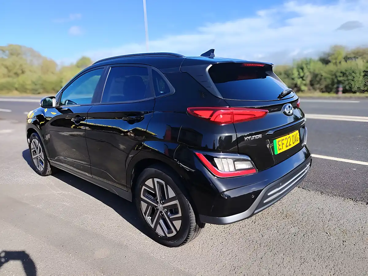 Used 2022 Hyundai Kona Premium Black - Interior and Exterior details 4