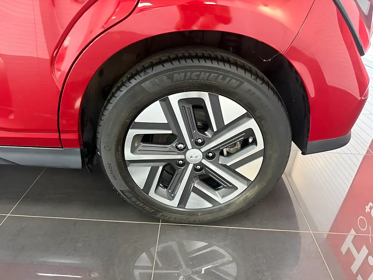 Used 2022 Hyundai Kona Premium Red - Interior and Exterior details 10