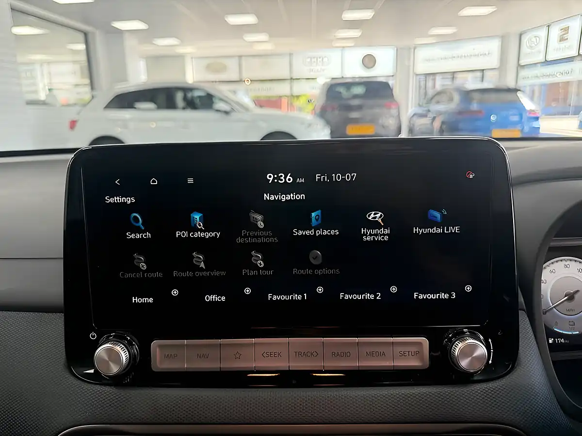 Used 2022 Hyundai Kona Premium Red - Interior and Exterior details 17
