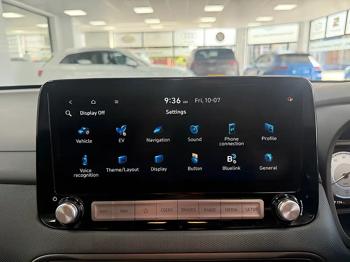 Used 2022 Hyundai Kona Premium Red - Interior and Exterior details 18
