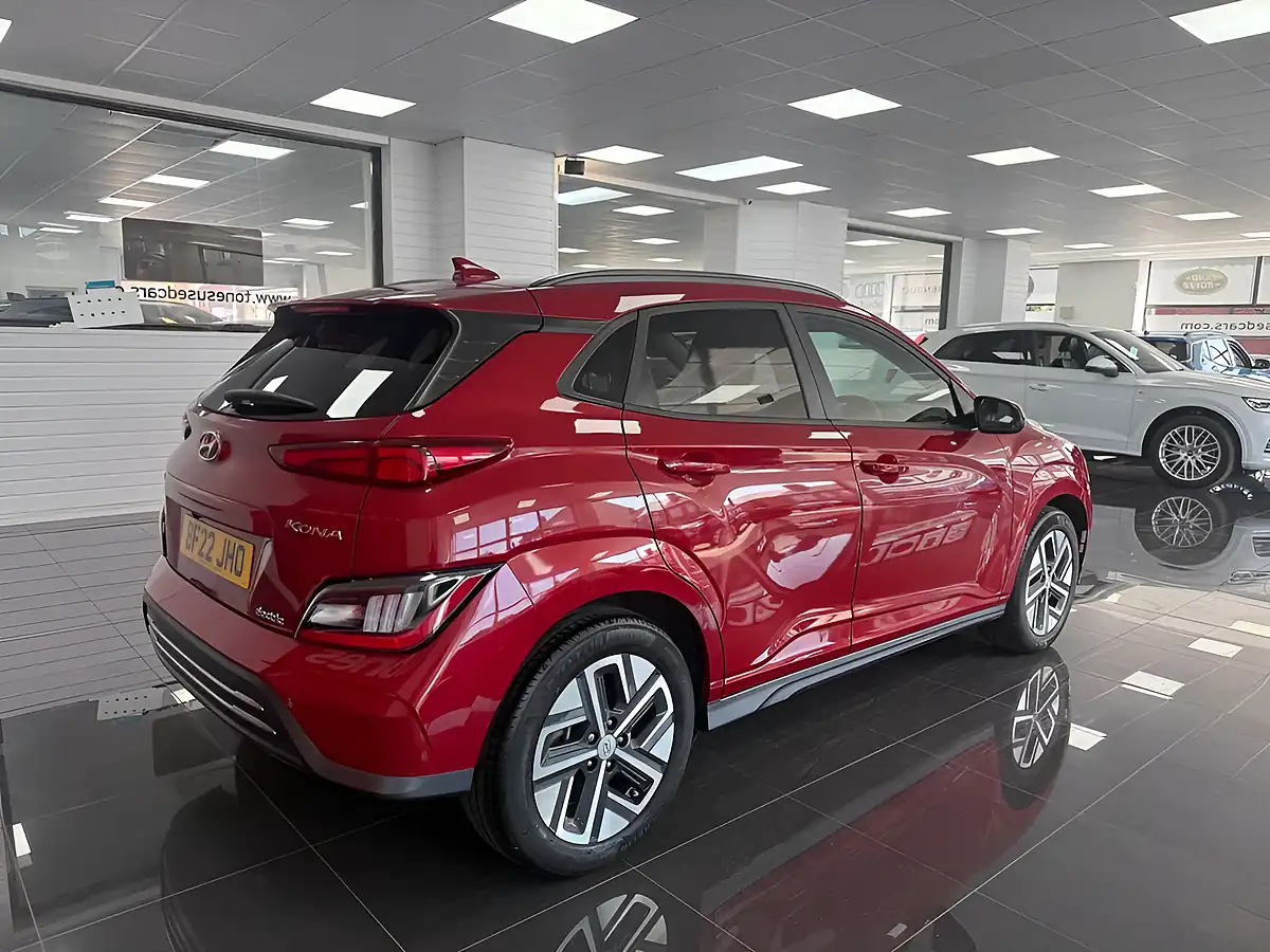 Used 2022 Hyundai Kona Premium Red - Interior and Exterior details 2