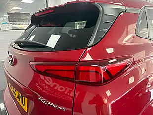 Used 2022 Hyundai Kona Premium Red - Interior and Exterior details 6