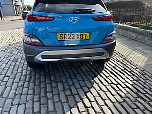 Used 2022 Hyundai Kona Premium Surfy Blue - Interior and Exterior details 9
