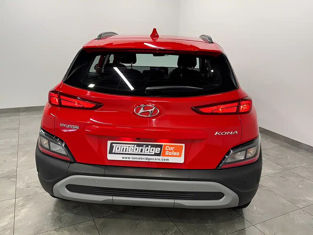 Used 2022 Hyundai Kona Se Connect Red - Interior and Exterior details 7