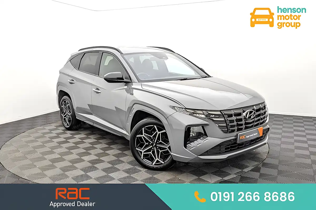 Used 2022 Hyundai Tucson N Line Grey - Front View