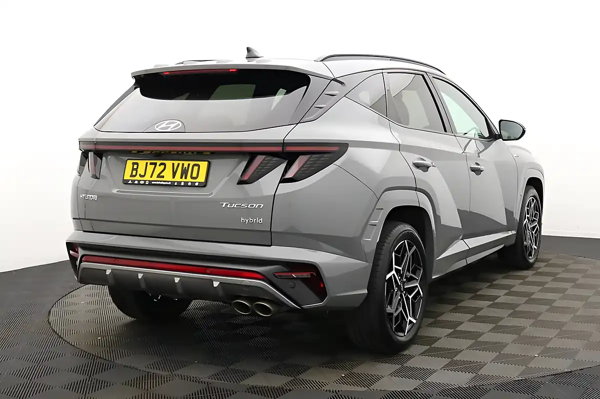 Used 2022 Hyundai Tucson N Line Grey - Interior and Exterior details 4