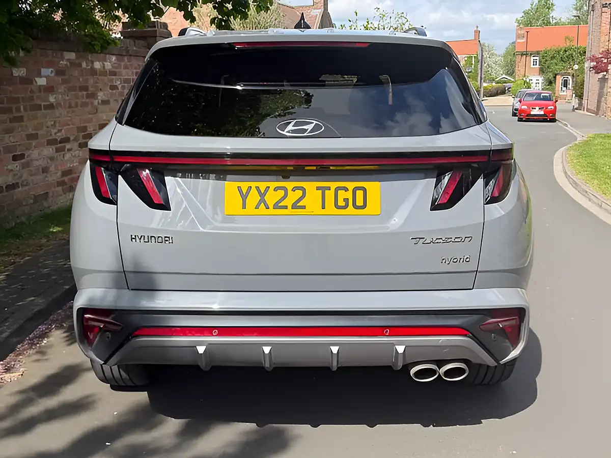 Used 2022 Hyundai Tucson N Line Grey - Interior and Exterior details 17