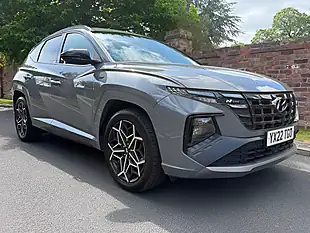 Used 2022 Hyundai Tucson N Line Grey - Interior and Exterior details 2