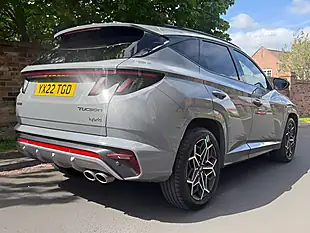 Used 2022 Hyundai Tucson N Line Grey - Interior and Exterior details 4