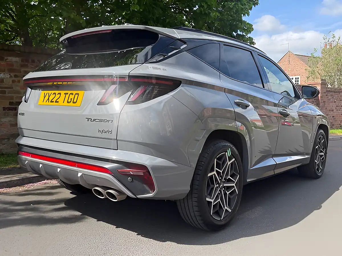 Used 2022 Hyundai Tucson N Line Grey - Interior and Exterior details 4