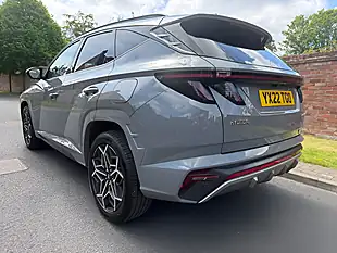 Used 2022 Hyundai Tucson N Line Grey - Interior and Exterior details 5