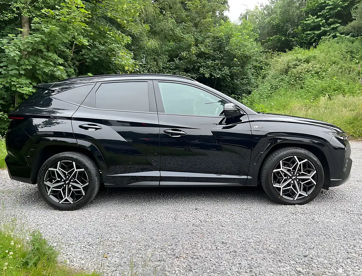 Used 2022 Hyundai Tucson N Line Phantom Black - Interior and Exterior details 2
