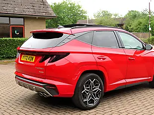 Used 2022 Hyundai Tucson N Line S Red - Interior and Exterior details 11