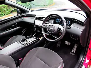 Used 2022 Hyundai Tucson N Line S Red - Interior and Exterior details 12