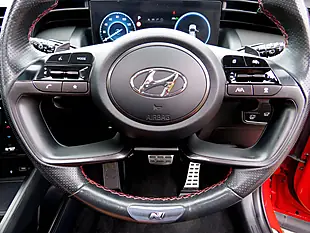 Used 2022 Hyundai Tucson N Line S Red - Interior and Exterior details 14