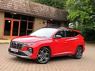 Used 2022 Hyundai Tucson N Line S Red - Interior and Exterior details 7