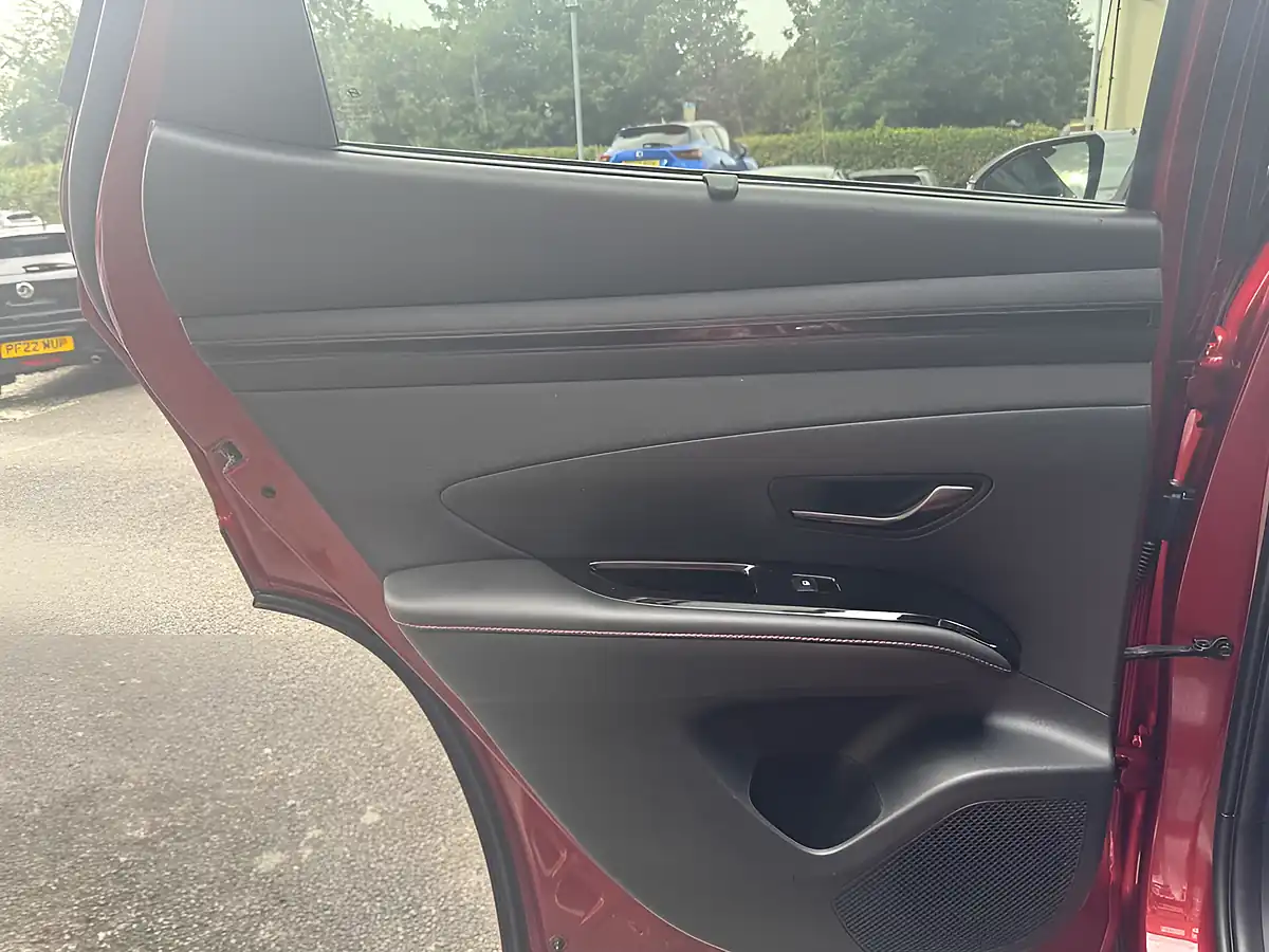 Used 2022 Hyundai Tucson N Line S Sunset Red - Interior and Exterior details 11