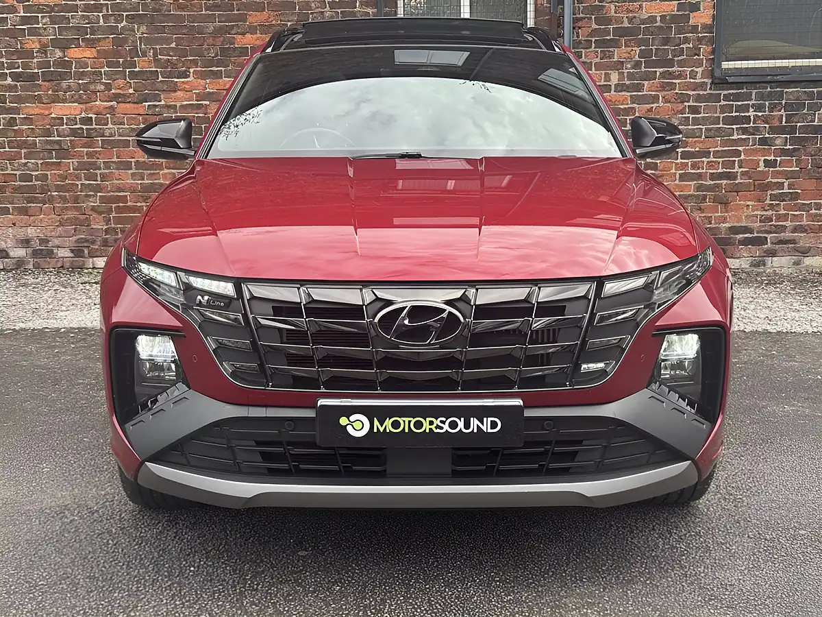 Used 2022 Hyundai Tucson N Line S Sunset Red - Interior and Exterior details 2