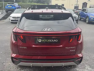Used 2022 Hyundai Tucson N Line S Sunset Red - Interior and Exterior details 5