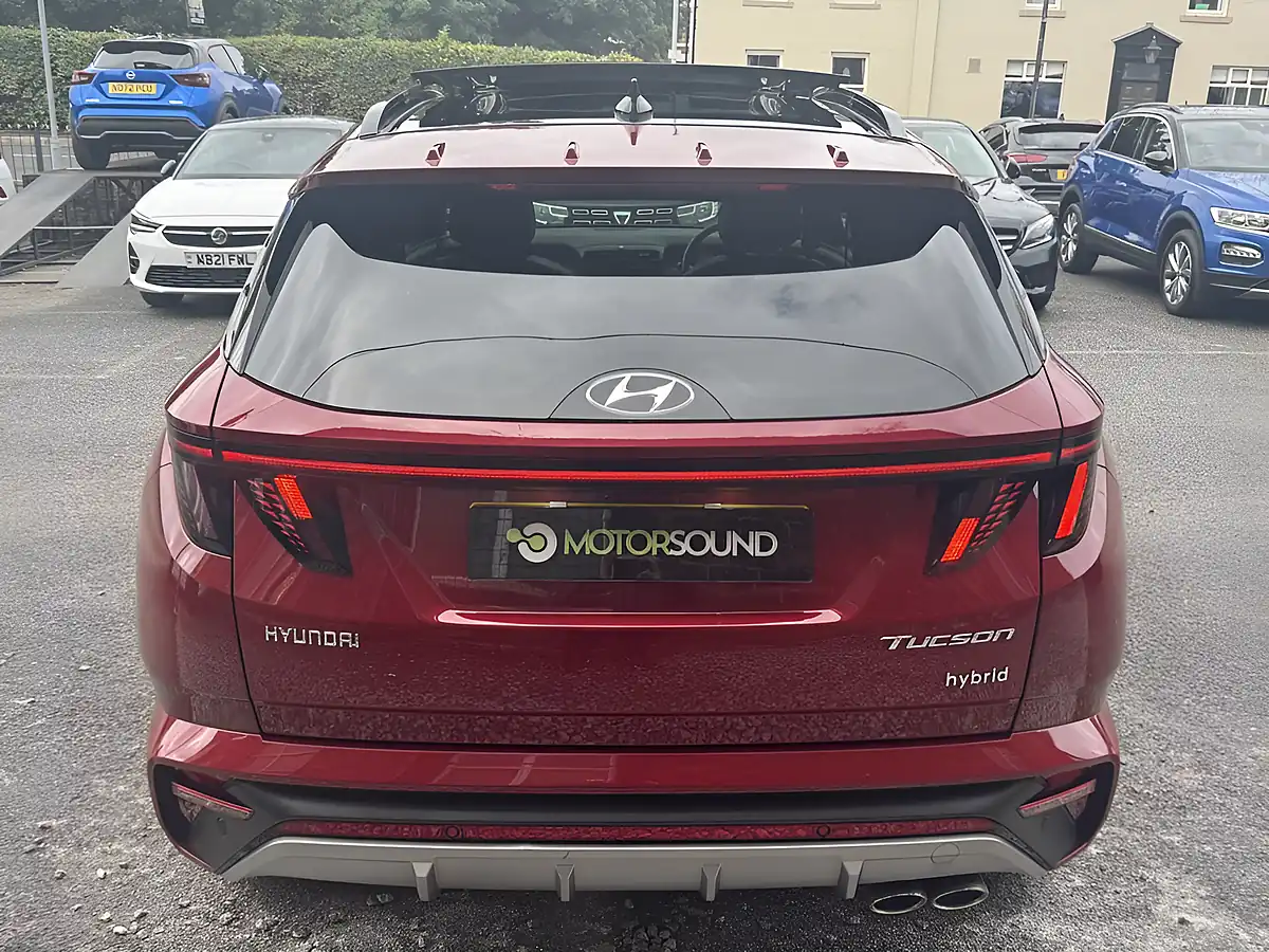 Used 2022 Hyundai Tucson N Line S Sunset Red - Interior and Exterior details 5