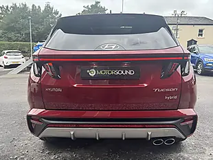 Used 2022 Hyundai Tucson N Line S Sunset Red - Interior and Exterior details 7