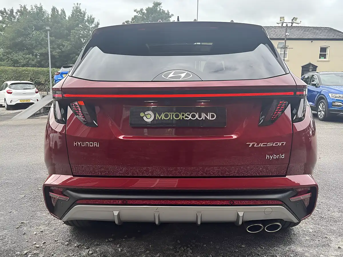 Used 2022 Hyundai Tucson N Line S Sunset Red - Interior and Exterior details 7