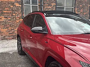 Used 2022 Hyundai Tucson N Line S Sunset Red - Interior and Exterior details 9