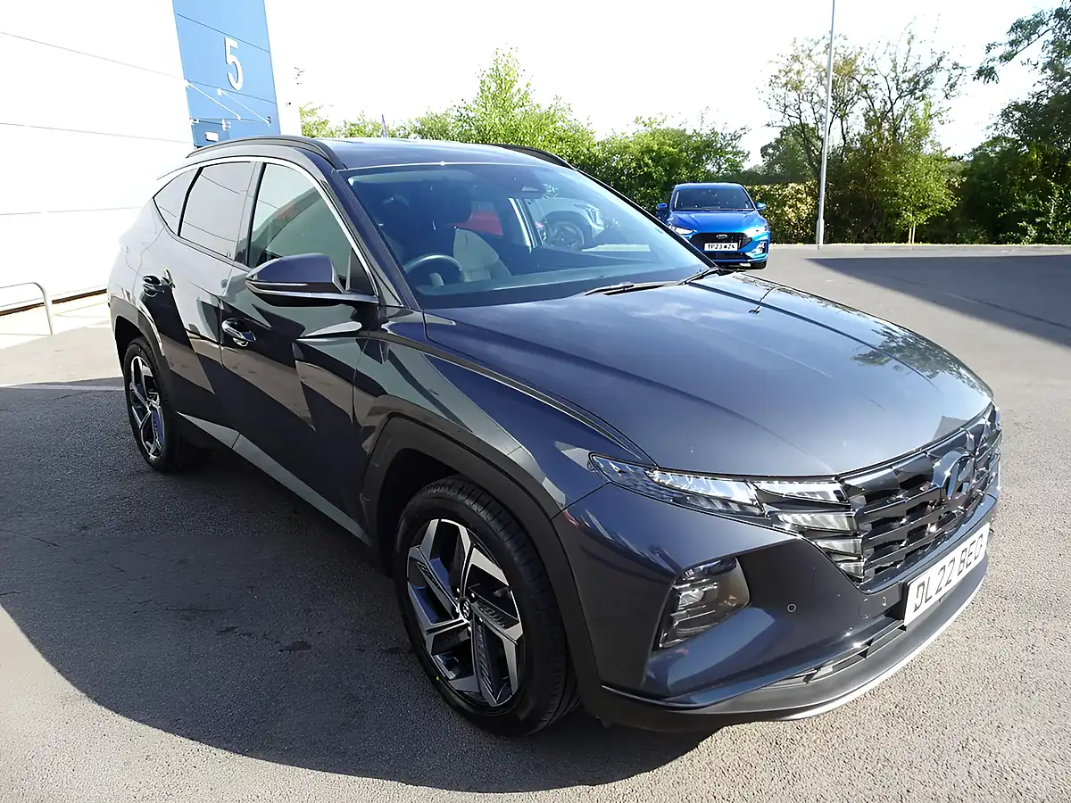 Used 2022 Hyundai Tucson Premium Dark Knight Grey - Interior and Exterior details 9