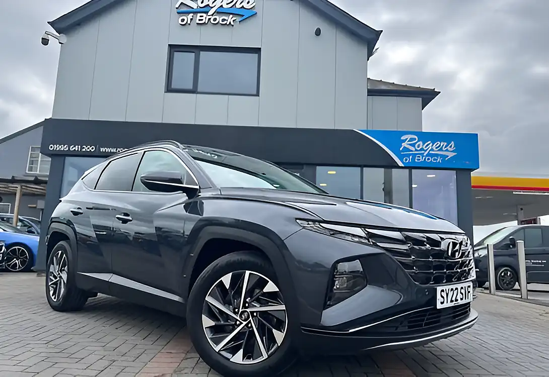 Used 2022 Hyundai Tucson Premium Grey - Interior and Exterior details 2