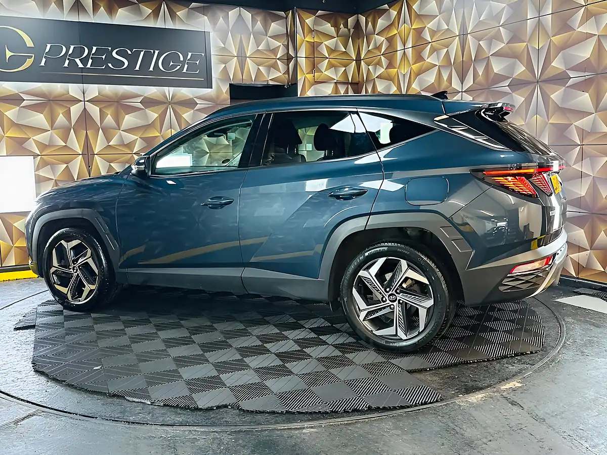 Used 2022 Hyundai Tucson Premium Teal Blue - Interior and Exterior details 10