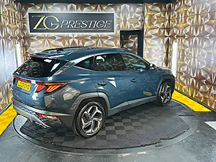 Used 2022 Hyundai Tucson Premium Teal Blue - Interior and Exterior details 17