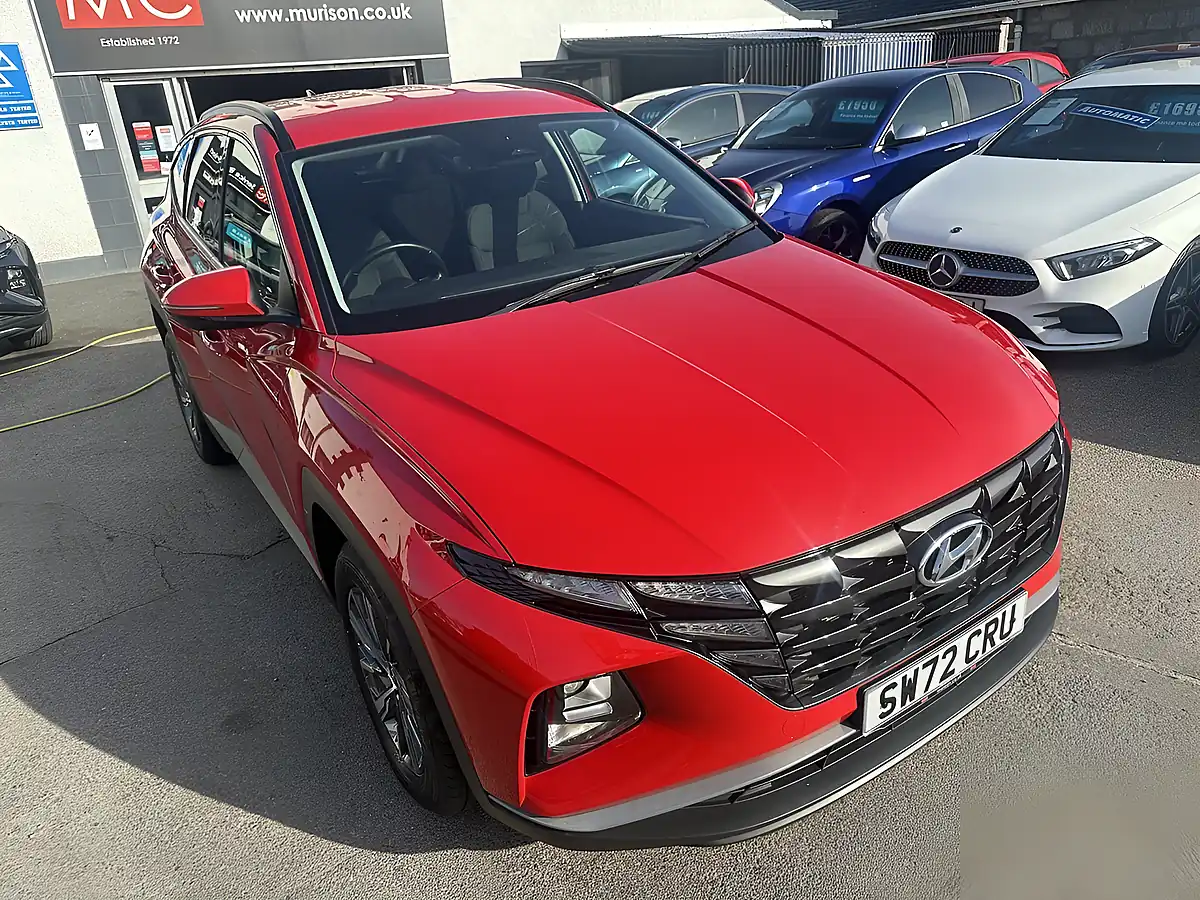 Used 2022 Hyundai Tucson Se Connect Engine Red - Interior and Exterior details 4
