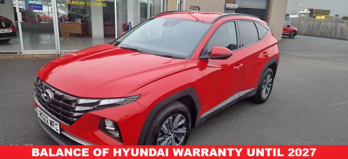 Used 2022 Hyundai Tucson Se Connect Red - Front View