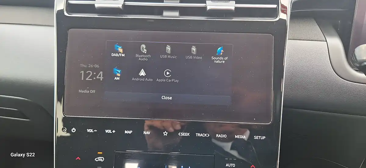 Used 2022 Hyundai Tucson Se Connect Red - Interior and Exterior details 19