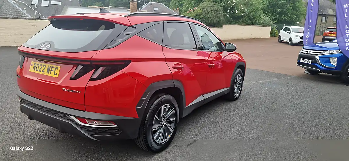Used 2022 Hyundai Tucson Se Connect Red - Interior and Exterior details 7