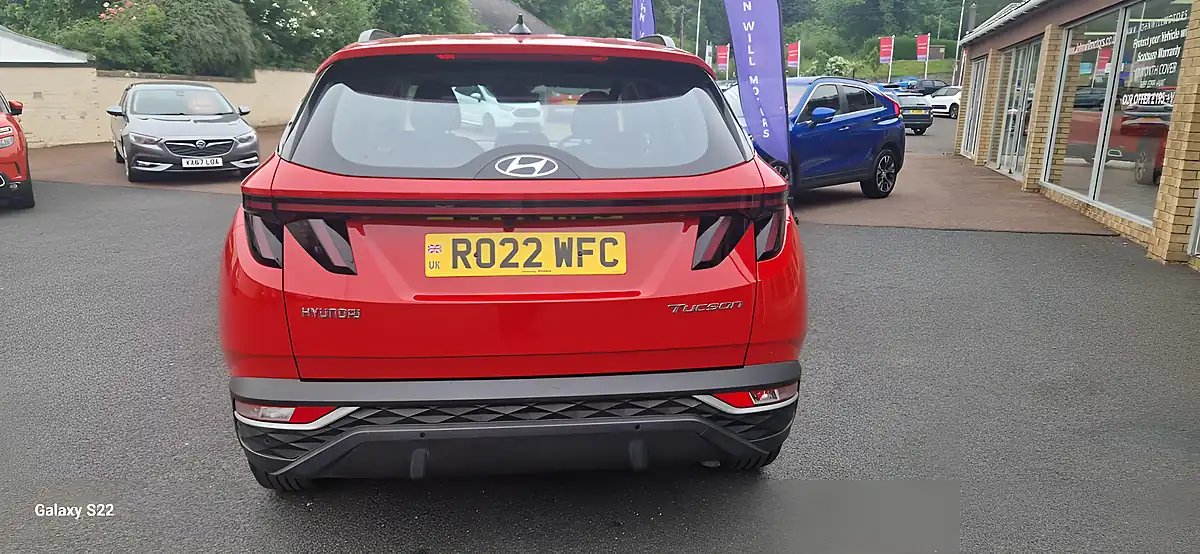 Used 2022 Hyundai Tucson Se Connect Red - Interior and Exterior details 9