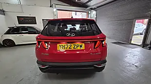 Used 2022 Hyundai Tucson Se Connect Red - Interior and Exterior details 5