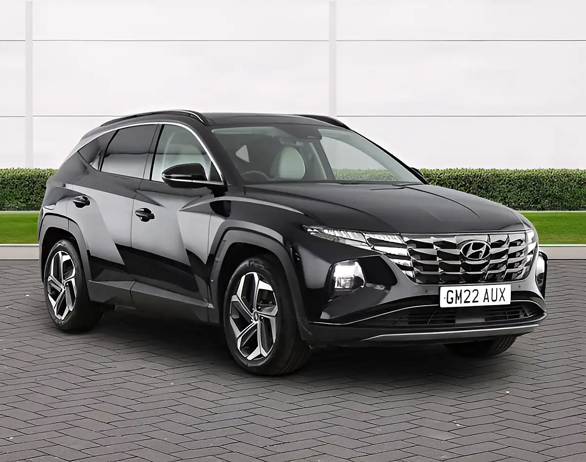 Used 2022 Hyundai Tucson Ultimate Phantom Black - Front View